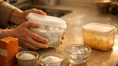 플라스틱 용기 냄새·기름때·착색, 흔들어 세척으로 한 번에 줄이는 법