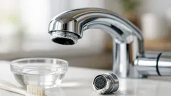 수도꼭지 물줄기 옆으로 튄다면, 수전 토수구 청소부터 점검하세요