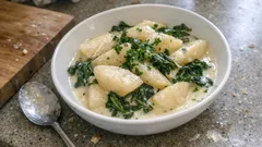 우유·버터로 부드럽게: 순무(잎까지) 크림조림 만드는 법