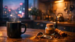 아침 커피에 진저브레드 향신료 1/2작은술, 맛은 업되고 건강 효과는 어디까지일까