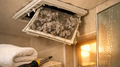 욕실 환기팬 청소, 필터만 닦지 말고 커버까지 분해 세척하는 법