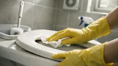 화장실 청소, 매일 1분 루틴으로 악취와 검은때 잡는 법