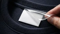 옷 라벨(택) 따가움, 자르지 말고 방수 필름으로 해결하는 방법