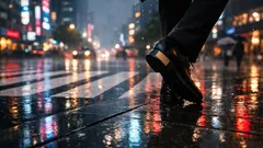 비 오는 날 미끄럼 방지, 밴드 2장으로 신발 밑창 응급 대처하는 법