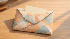 색종이 한 장으로 테이프 없이 잠기는 종이접기 봉투 만드는 법