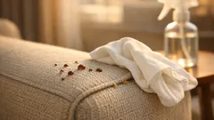 패브릭 소파 얼룩, 문지르지 말고 흡수하면 끝나는 이유
