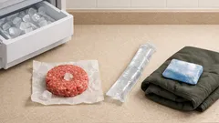 얼음 한 알로 해결하는 생활 꿀팁 3가지, 햄버그부터 껌 제거까지