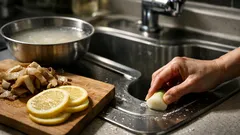 무 끝·쌀뜨물·감자껍질·레몬으로 끝내는 주방 청소, 오늘부터 바로 쓰는 재활용 루틴