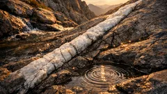 지진이 지나갈 때 석영이 전기를 만들고 금 너겟이 자란다는 연구 이야기