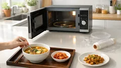 전자레인지 전기요금 줄이는 법, 재가열을 확 줄이는 6가지 습관