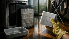 공기청정기 송풍구에서 냄새날 때 원인부터 잡는 필터 청소 순서