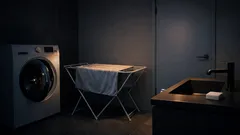 젖은 수건을 세탁기에 넣기 전, 냄새를 막는 10초 루틴