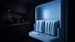 냉장고 봉지 조미료 정리, 100엔숍 수납 케이스 하나로 끝내는 법