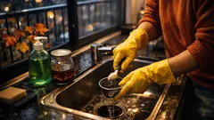 가을비 뒤 싱크대 배수구 느려졌다면 기름때 막힘 예방법 5가지