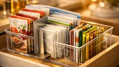 다이소 북엔드로 주방 서랍 정리 끝내는 세워 보관 수납법