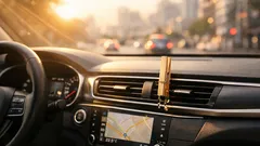 나무 집게 하나로 차 송풍구 아로마 만드는 법, 3분 DIY