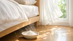 침대 밑 퀴퀴한 냄새, 베이킹소다 한 그릇으로 잡는 현실적인 방법