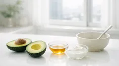 겨울 건조 피부에 딱, 아보카도 꿀 요거트 홈메이드 마스크 레시피