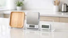 무인양품 아크릴 칸막이 스탠드로 주방 카운터가 넓어지는 정리법