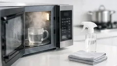 알칼리 전해수로 전자레인지 청소 10분 루틴, 문지름은 줄이고 냄새까지 잡기