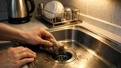 버리기 전 10초, 보리차 티백 재활용으로 싱크대 물때와 냄새 잡는 법