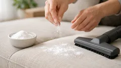 베이킹소다로 소파 냄새 제거하는 5단계 루틴, 뿌리고 기다리고 흡입하면 끝