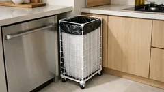 다이소 재료로 주방 틈새 쓰레기통 맞춤 제작하는 법