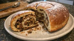 견과류 필링 꽉 채운 이탈리아 디저트, 구바나 집에서 굽는 법