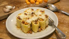 에어프라이어로 8분—호박·소시지 속 꽉 채운 파케리 리피에니