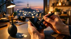 휴대폰 스피커 소리 먹먹할 때, 고장 내지 않는 안전 청소법 4단계