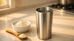 물병 바닥 갈색 고리, 과탄산나트륨으로 30분 만에 지우는 법