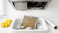 렌지후드 청소, 담금세척으로 20분 만에 끝내는 기름때 제거 루틴