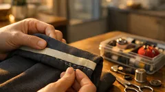 원단 자르지 않고 옷 길이 줄이는 손바느질 3가지, 겉에서 티 안 나게