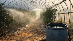 가뭄에 토마토 수량이 줄어드는 진짜 이유와 엽면분무로 손실 줄이는 법