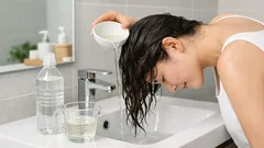 화이트 식초 헹굼으로 머리결 윤기 살리는 법, 희석 비율부터 주 1회 루틴까지